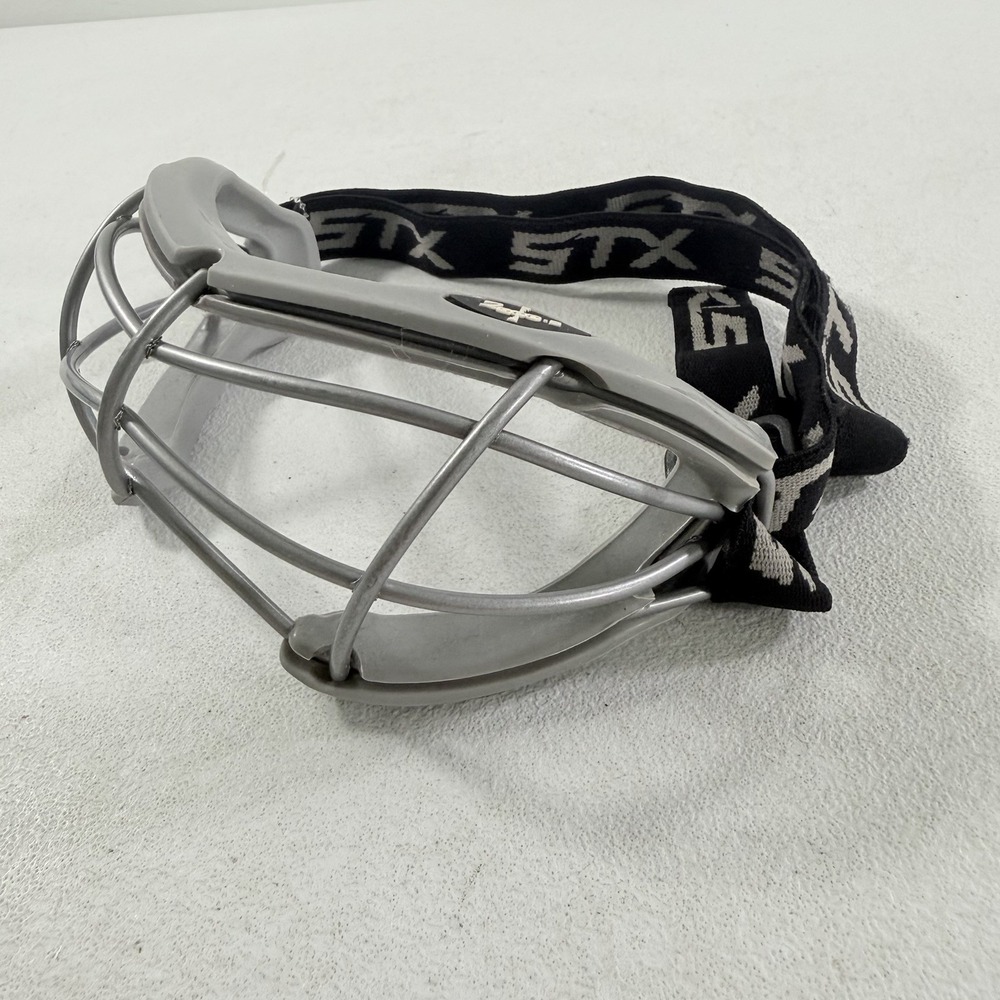 STX 2see-S Lacrosse Field Hockey Goggles Eye Protection Gray Women's Adult - Picture 3 of 8